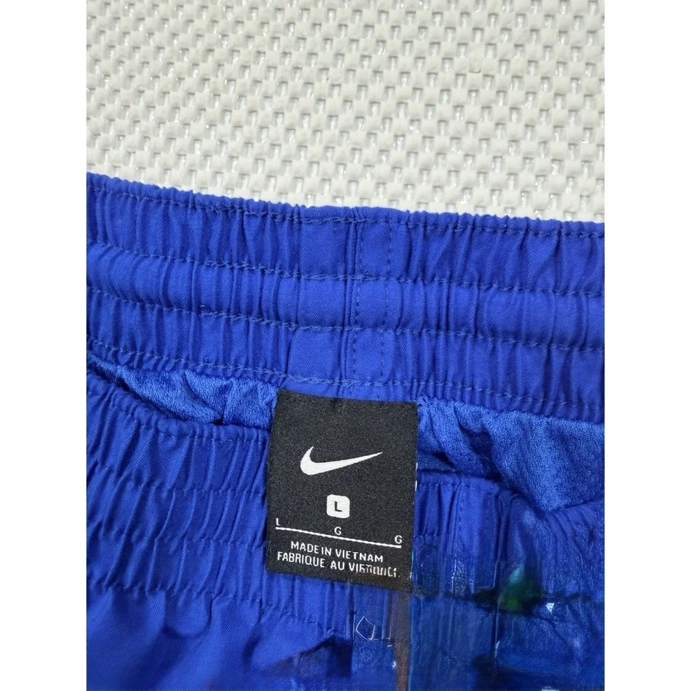 Nike Men's Volley Swim Trunks Blue Mesh Lined Shorts Size Large
